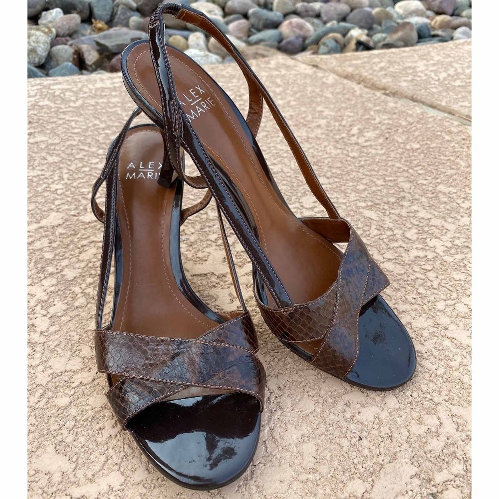 Alex Marie Brown Low Heels – size 8.5
